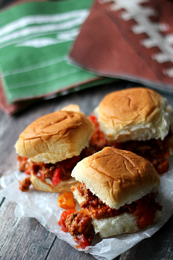 Sloppy Turkey Taco Sliders Yum!