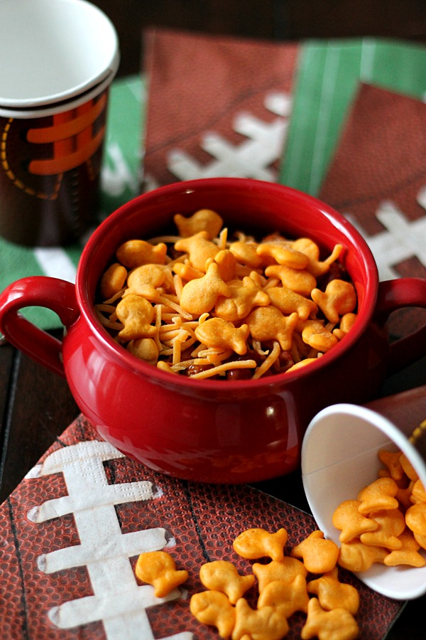 Gameday Goldfish Chili