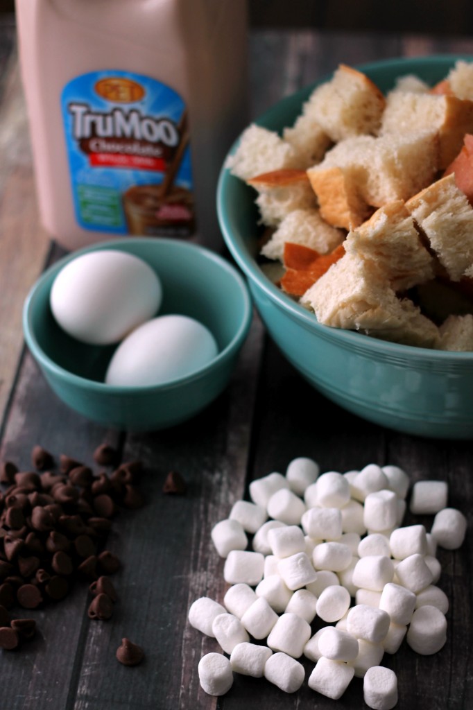 TruMoo Bread Pudding Ingredients