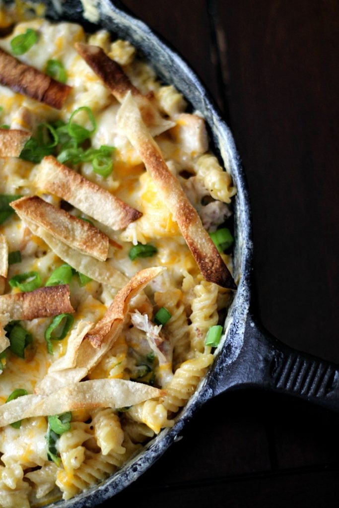 Chicken Poblano Mac & Cheese