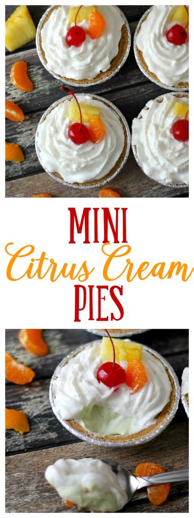 Mini Citrus Cream Pies
