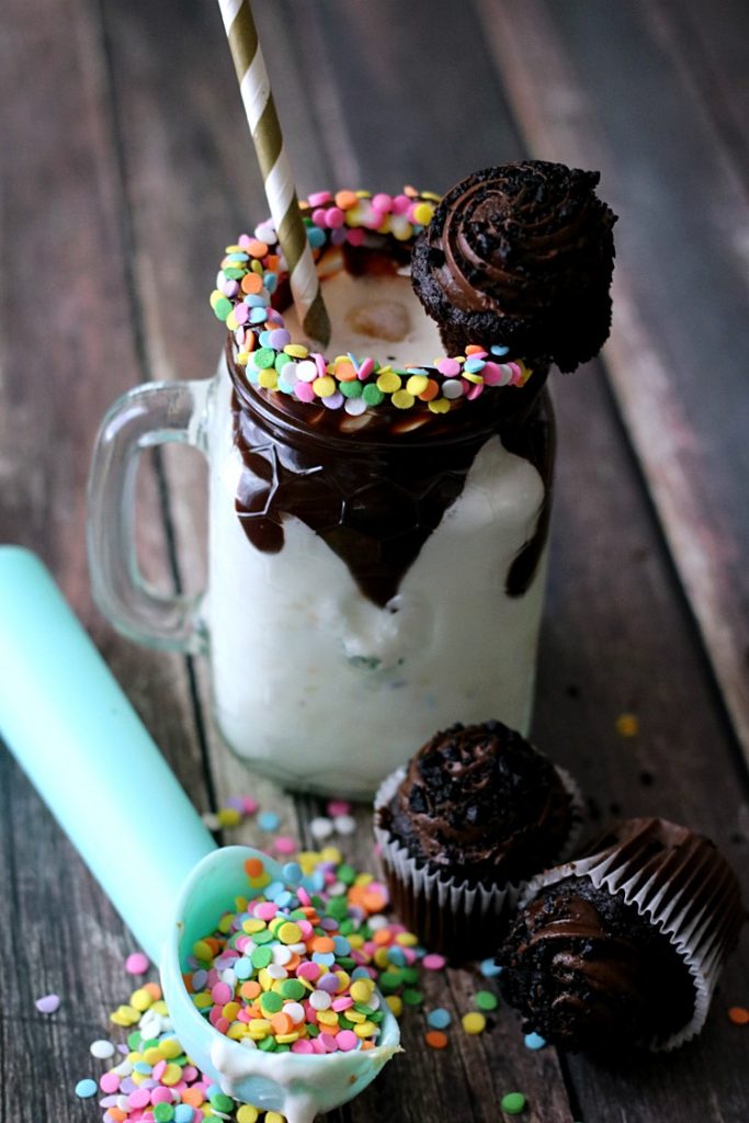Chocolate Cupcake Milkshake