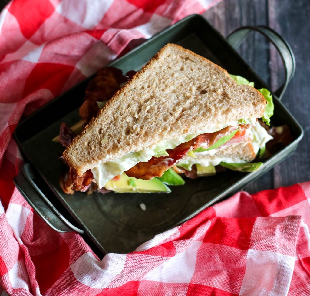 Avocado BLT, yum!