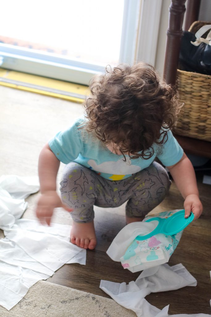 Why we stock up on Pampers Sensitive Wipes!