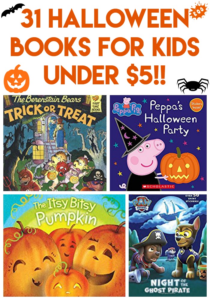 31 Halloween Books for Kids Under $5