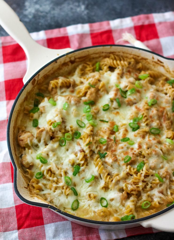 Chicken Queso Mac & Cheese - Life With The Crust Cut Off